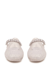 JIMMY CHOO - Ballerina The Jelly Traforata con Cinturino - Argento - LIDIASHOPPING® - Official Website