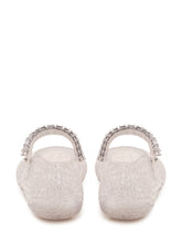 JIMMY CHOO - Ballerina The Jelly Traforata con Cinturino - Argento - LIDIASHOPPING® - Official Website