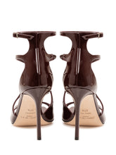 JIMMY CHOO - Azia Sandals with Crossed Straps - Red - LIDIASHOPPING® - Official Website