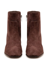 JIMMY CHOO - Eliot Ankle Boots with Block Heel - Brown - LIDIASHOPPING® - Official Website