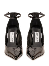 JIMMY CHOO - Quinci Pumps with Ankle Strap - Black - LIDIASHOPPING® - Official Website