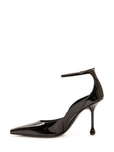 JIMMY CHOO - Quinci Pumps with Ankle Strap - Black - LIDIASHOPPING® - Official Website