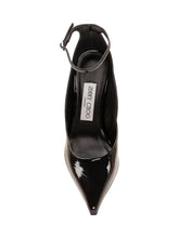 JIMMY CHOO - Quinci Pumps with Ankle Strap - Black - LIDIASHOPPING® - Official Website