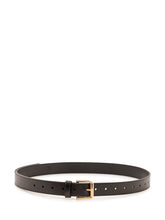 GIVENCHY - Voyou Belt with Buckle - Black - LIDIASHOPPING® - Official Website