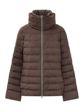HERNO - High Neck Puffer Jacket - Brown - LIDIASHOPPING® - Official Website