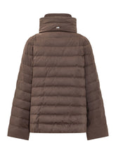 HERNO - High Neck Puffer Jacket - Brown - LIDIASHOPPING® - Official Website