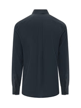 DOLCE & GABBANA - Camicia a Maniche Corte con Bordi Decorati - Blu - LIDIASHOPPING® - Official Website