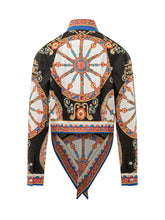 DOLCE & GABBANA - Camicia con Stampa Ornamentale - Nero - LIDIASHOPPING® - Official Website