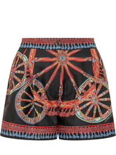 DOLCE & GABBANA - Shorts con Stampa Ornamentale - Multicolore - LIDIASHOPPING® - Official Website