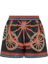 DOLCE & GABBANA - Shorts con Stampa Ornamentale - Multicolore - LIDIASHOPPING® - Official Website