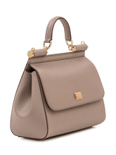 DOLCE & GABBANA - Borsa a Mano Dauphine - Marrone - LIDIASHOPPING® - Official Website