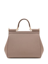 DOLCE & GABBANA - Borsa a Mano Dauphine - Marrone - LIDIASHOPPING® - Official Website