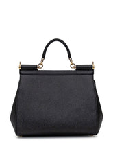 DOLCE & GABBANA - Sicily Medium Bag - Black - LIDIASHOPPING® - Official Website
