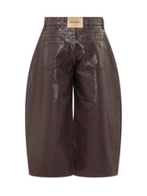 THE ATTICO - Pantaloni Lunghi con Gamba Svasata - Rosso - LIDIASHOPPING® - Official Website