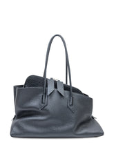 THE ATTICO - La Passeggiata Medium Bag - Black - LIDIASHOPPING® - Official Website