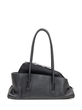 THE ATTICO - Borsa La Passeggiata Small - Nero - LIDIASHOPPING® - Official Website