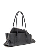 THE ATTICO - Borsa La Passeggiata Small - Nero - LIDIASHOPPING® - Official Website