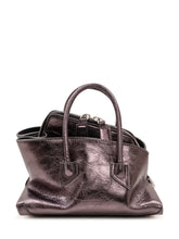 THE ATTICO - Borsa La Passeggiata Mini - Grigio - LIDIASHOPPING® - Official Website