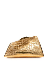 THE ATTICO - Clutch 8.30PM con Motivo Coccodrillo - Oro - LIDIASHOPPING® - Official Website
