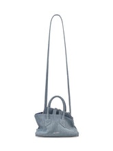 THE ATTICO - Borsa La Passeggiata Mini - Blu - LIDIASHOPPING® - Official Website
