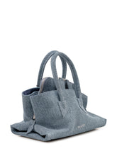 THE ATTICO - Borsa La Passeggiata Mini - Blu - LIDIASHOPPING® - Official Website