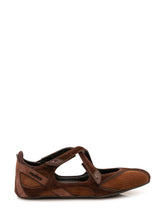 THE ATTICO - Floor 01 Ballet Flats - Brown - LIDIASHOPPING® - Official Website