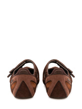 THE ATTICO - Floor 01 Ballet Flats - Brown - LIDIASHOPPING® - Official Website