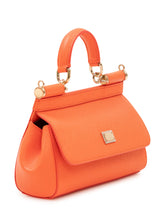 DOLCE & GABBANA - Borsa a Mano Sicily Mini - Arancione - LIDIASHOPPING® - Official Website