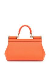 DOLCE & GABBANA - Borsa a Mano Sicily Mini - Arancione - LIDIASHOPPING® - Official Website