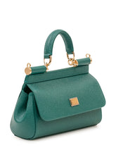 DOLCE & GABBANA - Borsa a Mano Sicily Mini - Verde - LIDIASHOPPING® - Official Website