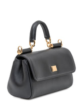 DOLCE & GABBANA - Borsa a Mano Sicily Mini - Nero - LIDIASHOPPING® - Official Website