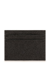 DOLCE & GABBANA - Portacarte con Placca Logo - Nero - LIDIASHOPPING® - Official Website
