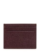 DOLCE & GABBANA - Portacarte con Placca Logo - Viola - LIDIASHOPPING® - Official Website