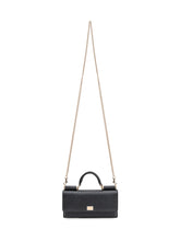 DOLCE & GABBANA - Mini Bag con Stampa Dauphine - Nero - LIDIASHOPPING® - Official Website