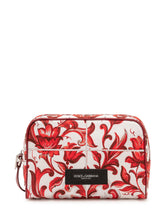 DOLCE & GABBANA - Pochette con Motivo Ornamentale - Rosso - LIDIASHOPPING® - Official Website