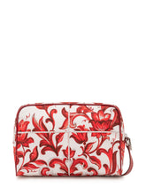 DOLCE & GABBANA - Pochette con Motivo Ornamentale - Rosso - LIDIASHOPPING® - Official Website