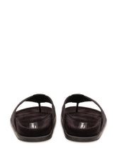 DOLCE & GABBANA - Infradito con Fascia Ampia - Nero | Lidia Shopping ® | Official Website