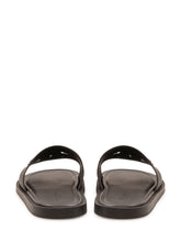 DOLCE & GABBANA - Rubber Slide Sandals with Shaped Band - Black - LIDIASHOPPING® - Official Website