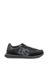 DOLCE & GABBANA - Sneaker Bassa con Logo Laterale - Nero - LIDIASHOPPING® - Official Website