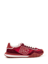 DOLCE & GABBANA - Sneaker Bassa New - Rosso - LIDIASHOPPING® - Official Website