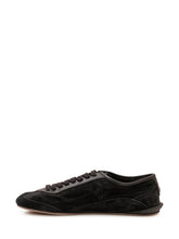 DOLCE & GABBANA - Sneaker Bassa con Lettering - Nero - LIDIASHOPPING® - Official Website