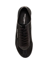 DOLCE & GABBANA - Sneaker Bassa con Lettering - Nero - LIDIASHOPPING® - Official Website