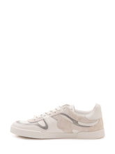 DOLCE & GABBANA - Sneakers Basse con Inserti Laterali - Bianco - LIDIASHOPPING® - Official Website
