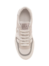 DOLCE & GABBANA - Sneakers Basse con Inserti Laterali - Bianco - LIDIASHOPPING® - Official Website