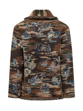 ALANUI - Cardigan Tex Hawaii con Frange - Marrone - LIDIASHOPPING® - Official Website