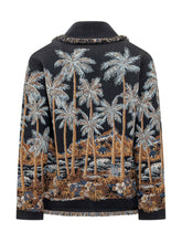 ALANUI - Cardigan Diamond Head con Motivo Tropicale - Blu - LIDIASHOPPING® - Official Website