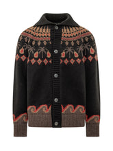 ALANUI - Giacca Sweet Winter con Bordi a Onde - Nero - LIDIASHOPPING® - Official Website