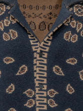 ALANUI - Camicia Bandana Jacquard - Blu - LIDIASHOPPING® - Official Website