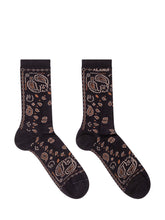 ALANUI - Bandana Socks - Blue - LIDIASHOPPING® - Official Website