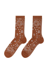 ALANUI - Bandana Socks - Brown - LIDIASHOPPING® - Official Website